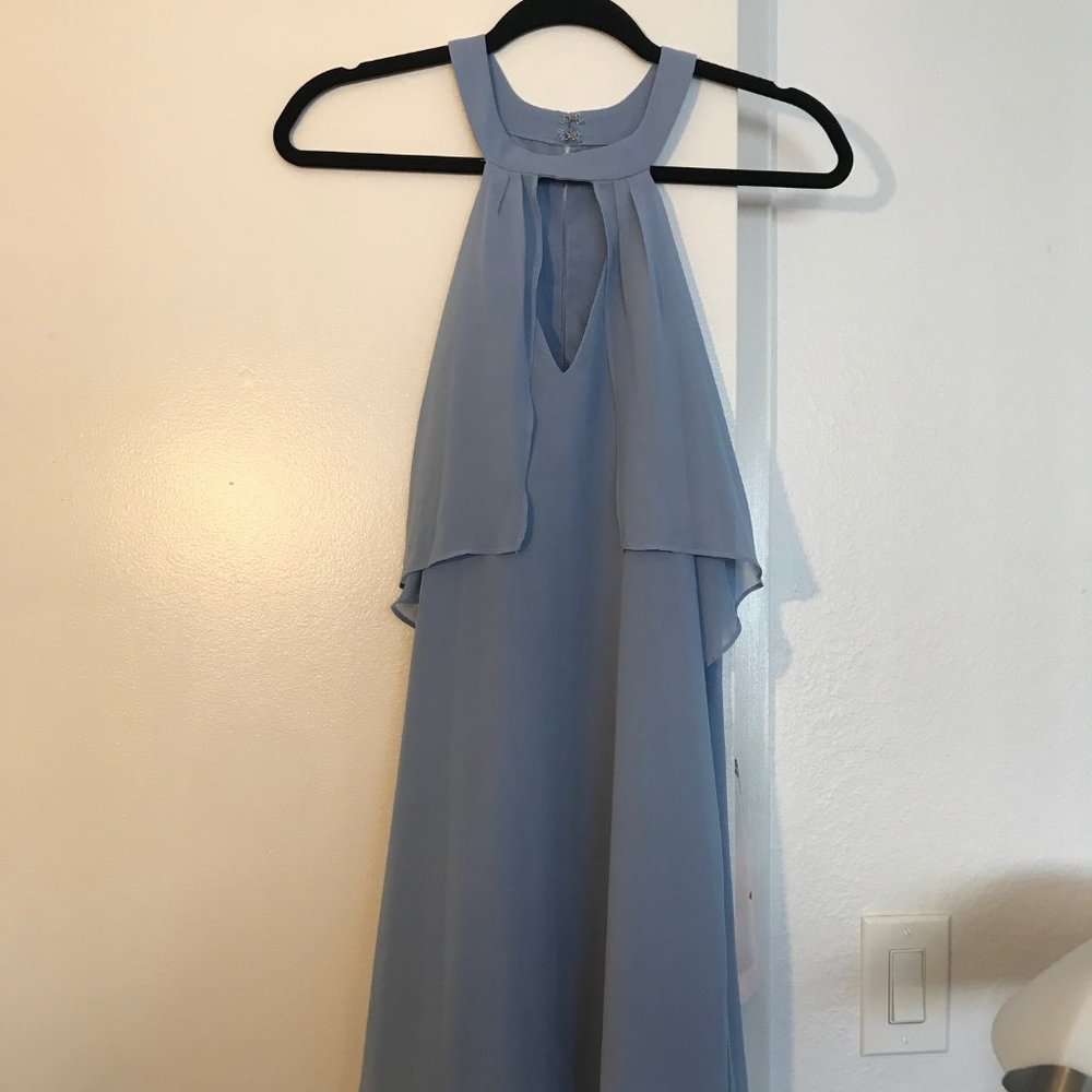 NWOT BCBGeneration Periwinkle Cocktail Dress